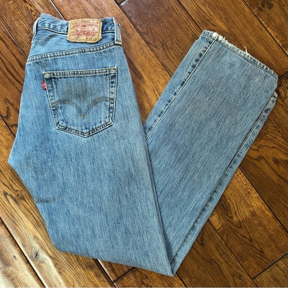 Levi's Denim - Levi's Vintage 501 Light Wash Blue Jeans